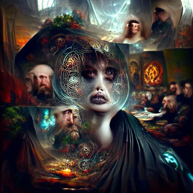 Haunting Portrait of Cassandra, Cursed Trojan Prophetess