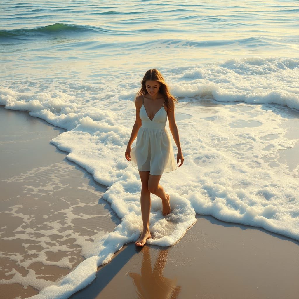 Serenely Lost in Oceanic Dreamscapes