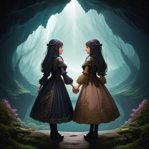 Sisters Discover a Magical Underground World