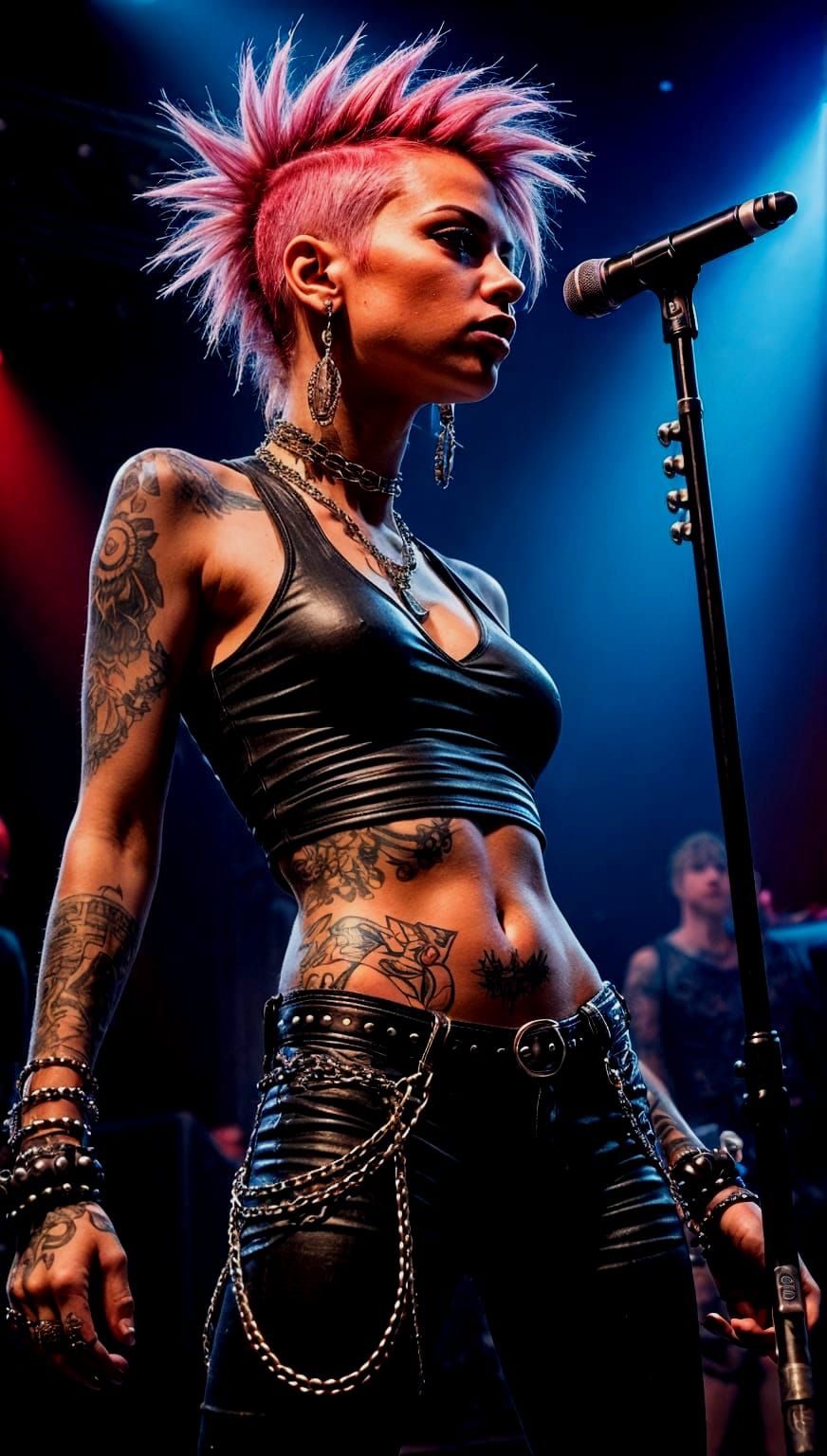 Punk Rock Drummer Goddess in Theatrical Spotlight