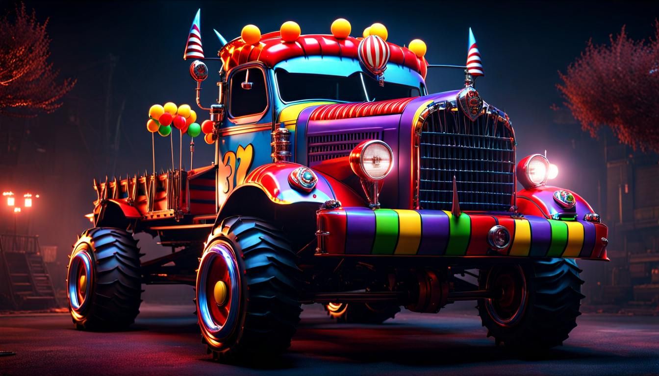 Sinister Clown Truck Inspired by Twisted Metal