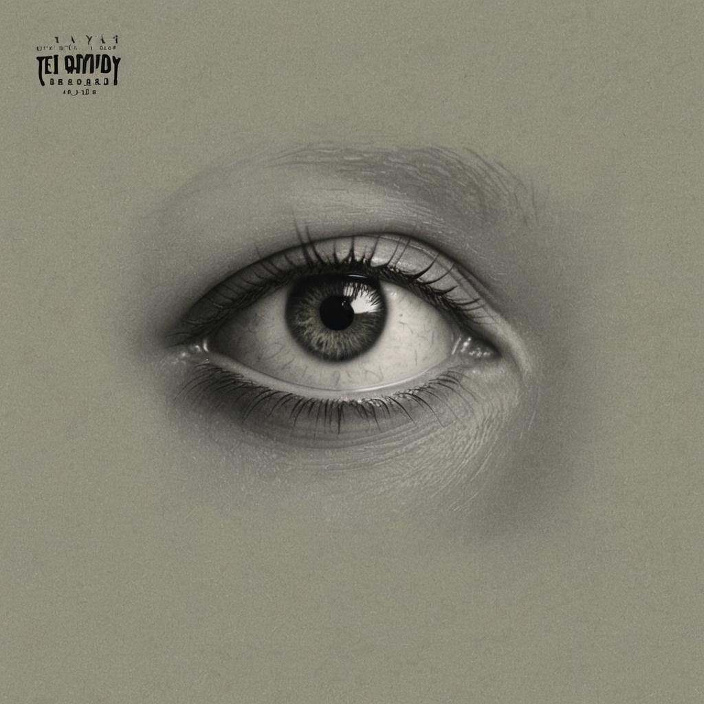 Abstract Eye Album Cover Design