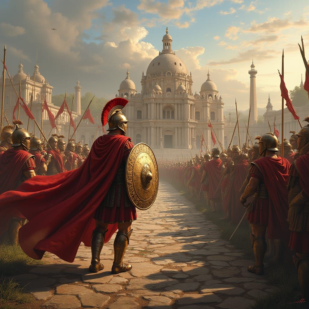 Epic View of the Roman Empire