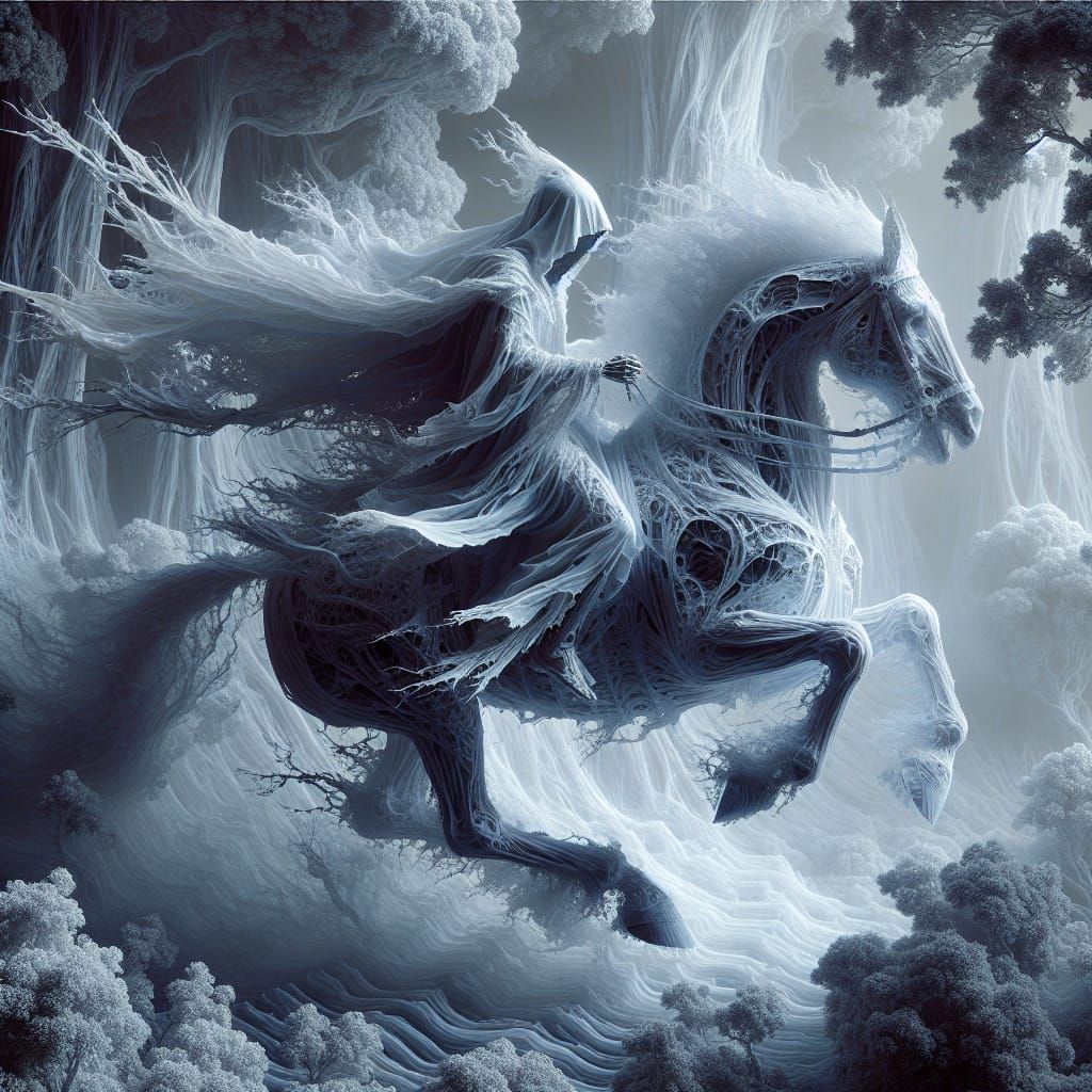 His Icy Touch Final. His Coming Inevitable. Upon The Storm My Nightmare Rides!