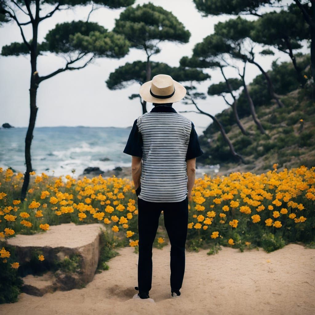 AI Generated Image of a Calm Sea