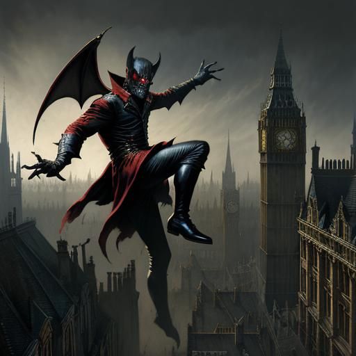 Spring Heeled Jack  the leaping terror of old London town
