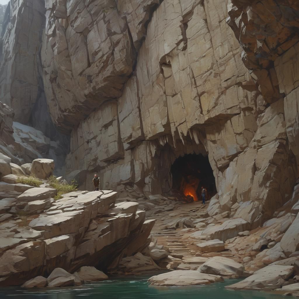 Portrait, Tad Williams style, Ineluki Storm King, Caves of N...