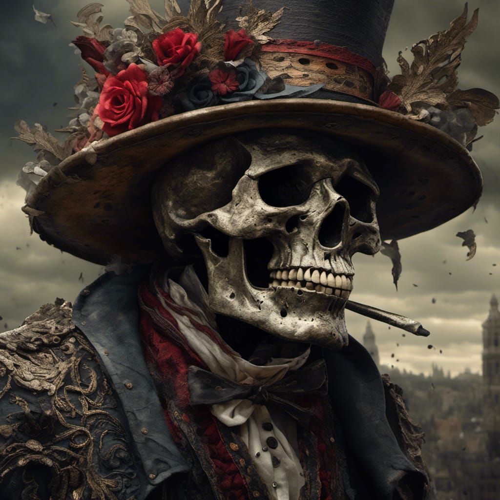 Mad Hatter's Infinite Sadness in Hyperreal Detail