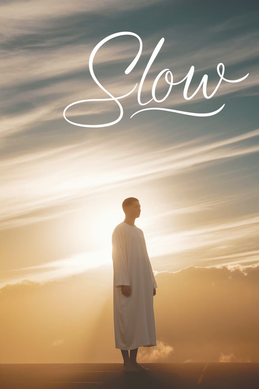 Ethereal Figure Basks in Radiant Golden Light