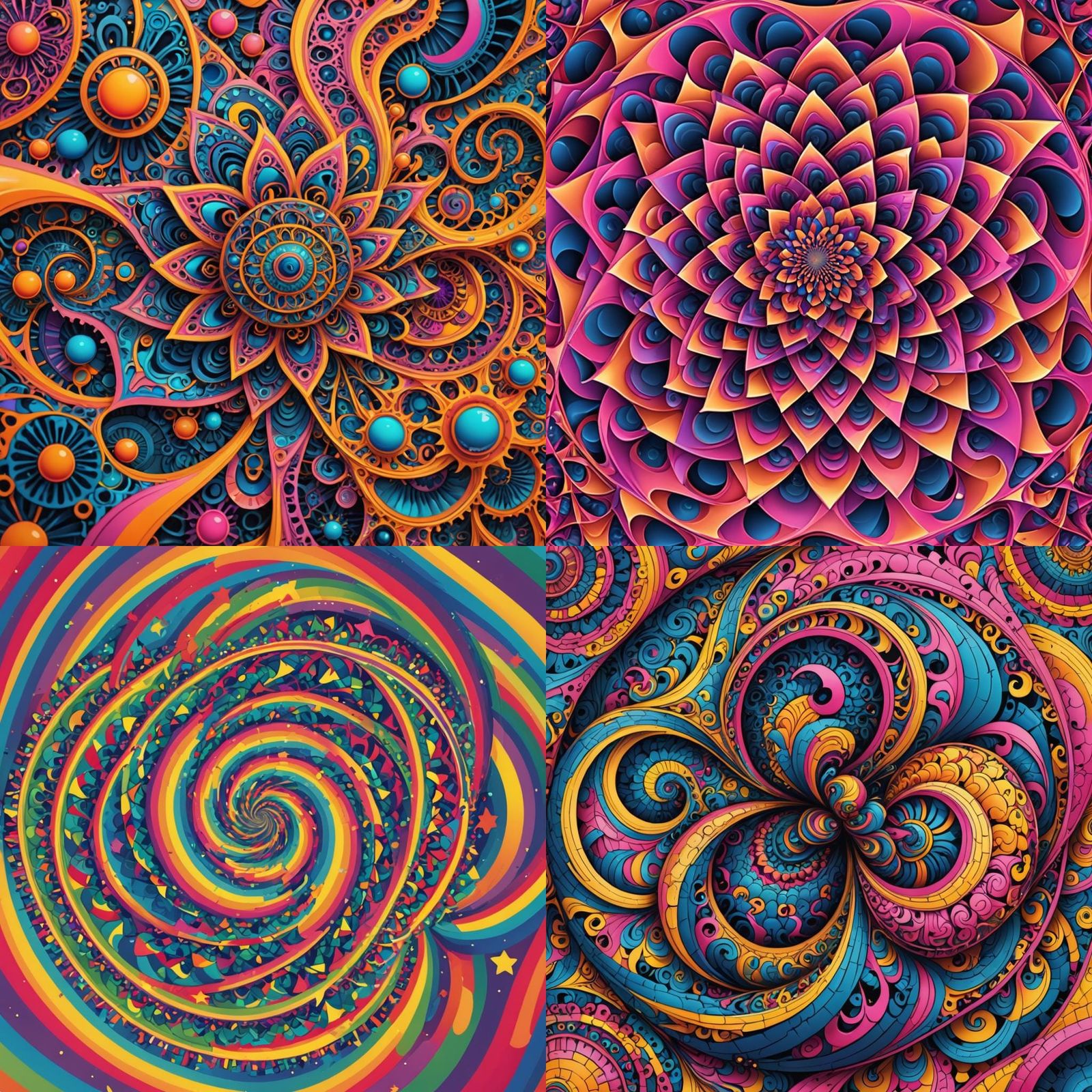 a psychedelic pattern featuring lgbtq themes abstract vector...