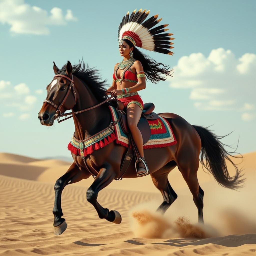 Guerrera del desierto