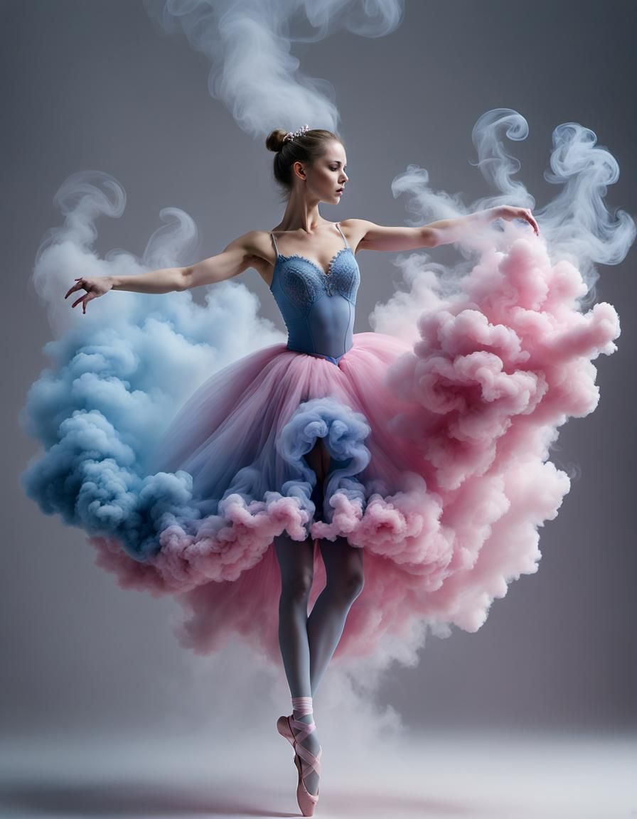 Tutu made of smoke