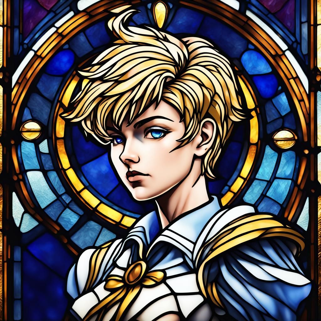 Sailor Uranus - Stained Glass
