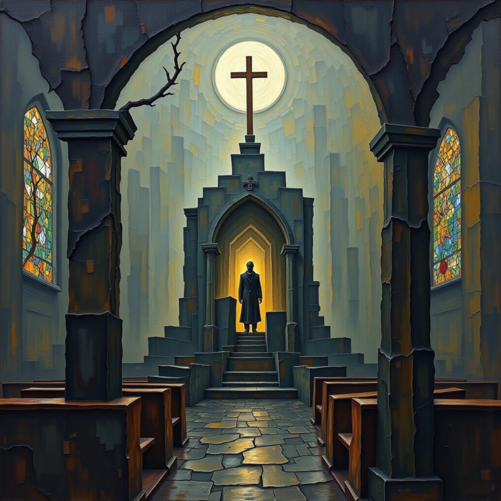 Chapel of Forgotten Names: Gothic Spiritual Surrealism