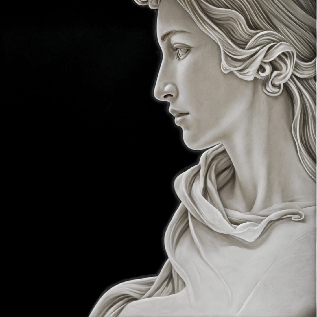 Ethereal Femmes in Minimalist Ambiance with Double Exposure