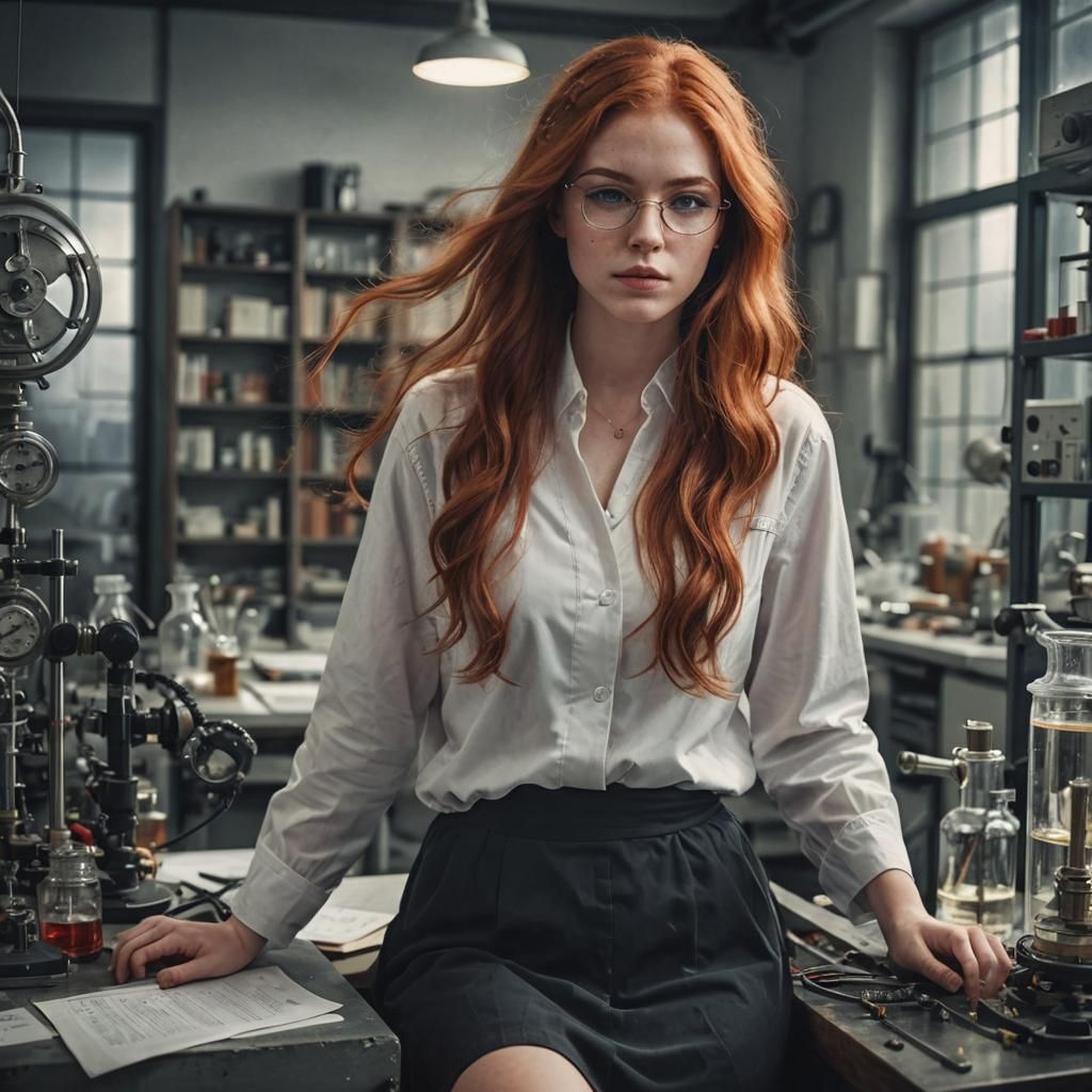 Stunning Portrait of a Woman Casting Spells