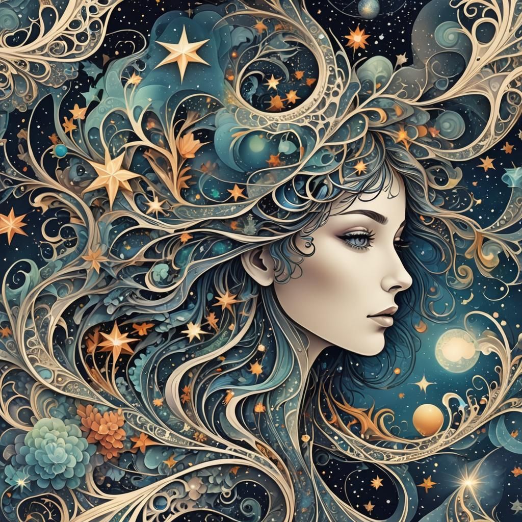 Abstract Fractal: A World of Space and Nature