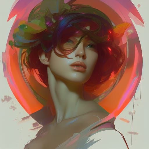 Rococo Portrait of Boy with Dynamic Lighting