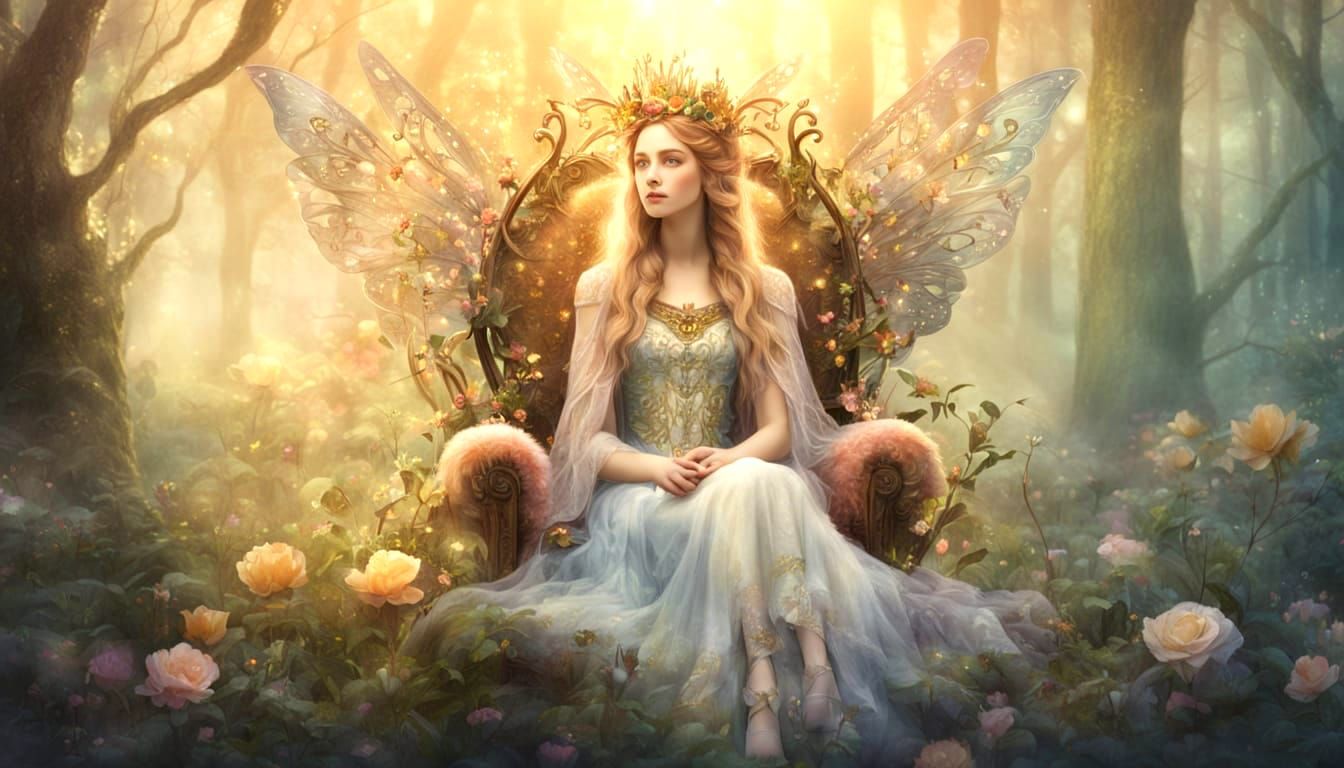 The Queen of the Fairies: An AI Interpretation