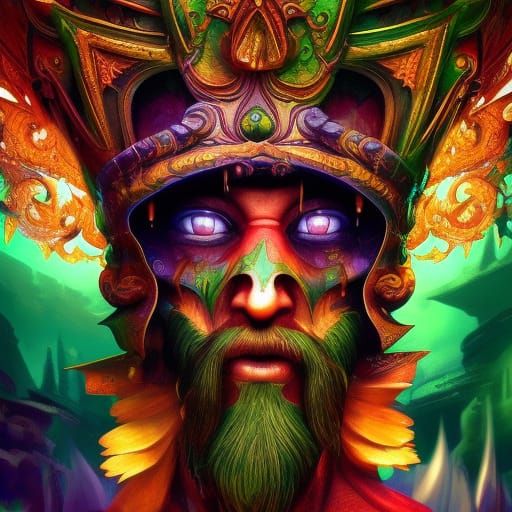 Hanging Gardens of Babylon: Hyperrealistic Pencil Art