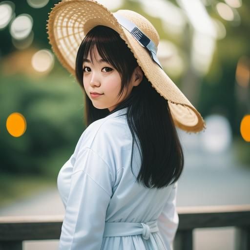 Japanese Girl in Transparent Bikini: Professional Photograph...