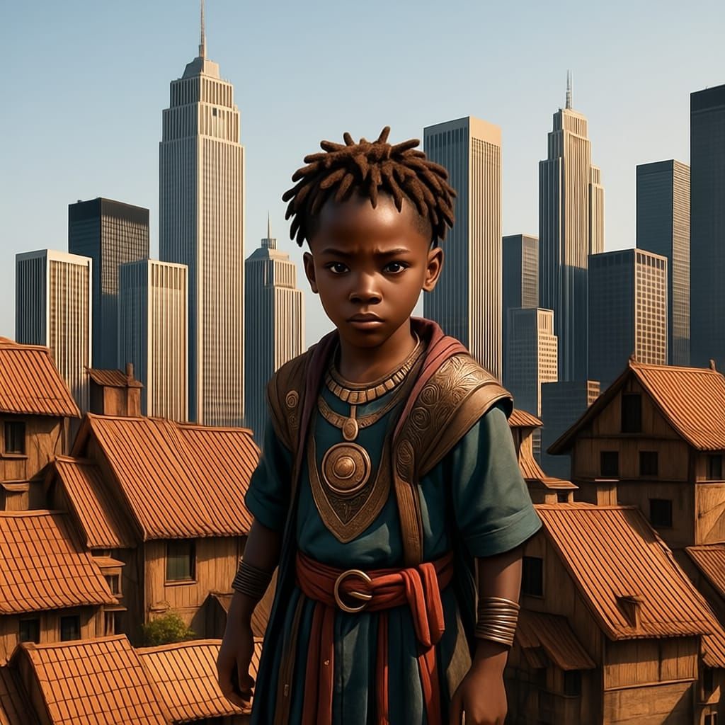 African Child's Journey from Rags to Riches