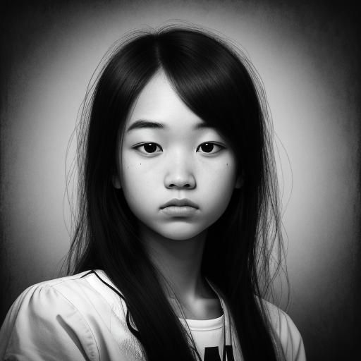 Striking Black and White Portrait Photography