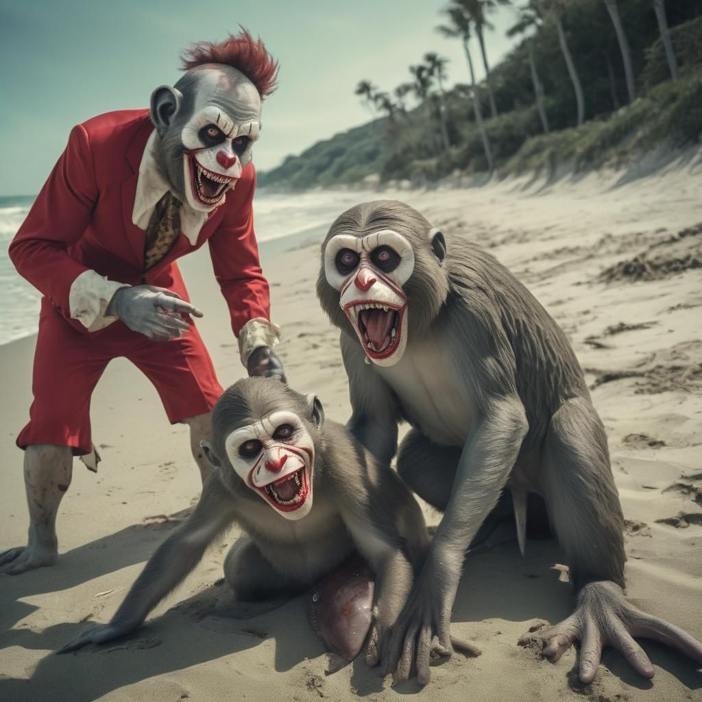 Dark Family's Beachside Slaughter in a Cinematic Masterpiece