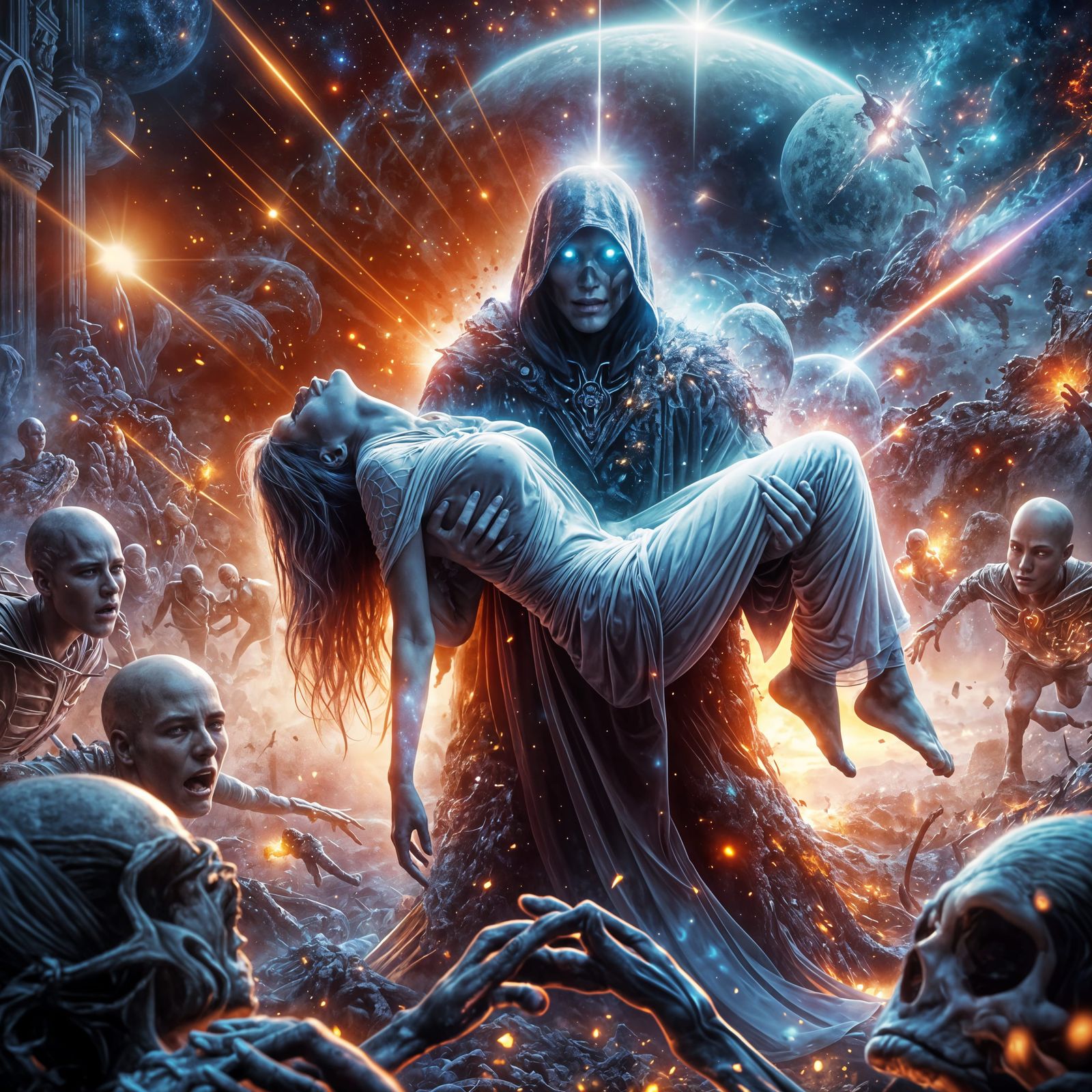 Intergalactic Battle: Love and Loss in Space