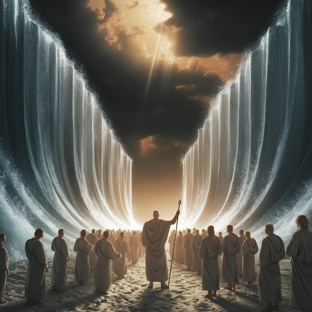 Divine Intervention at the Red Sea Crossing