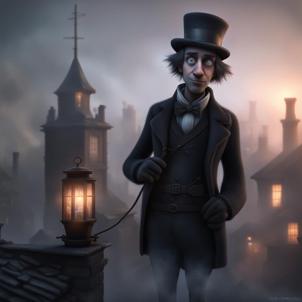 The chimney sweeper with the lazy eye.