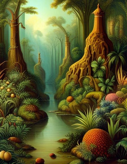 prehistoric jungle