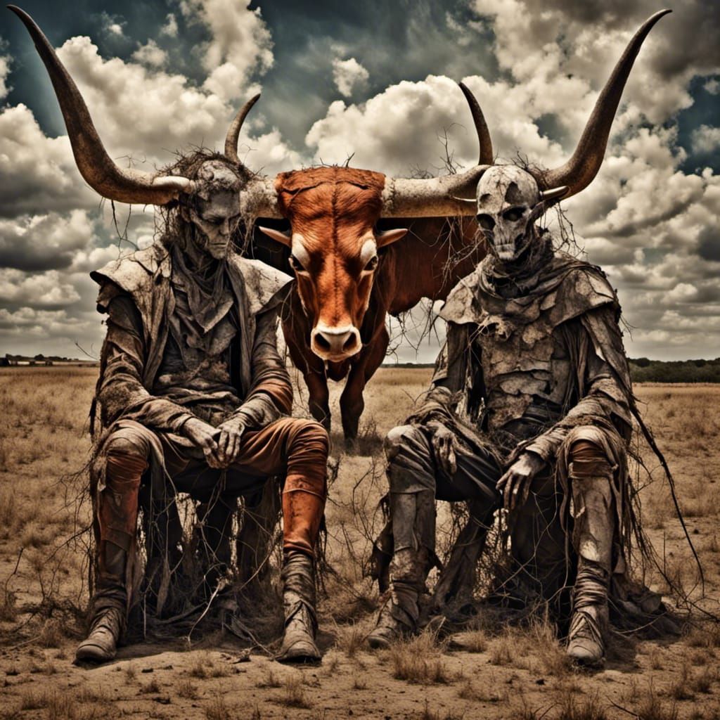 Post-Apocalyptic Androids Play Football in Texas