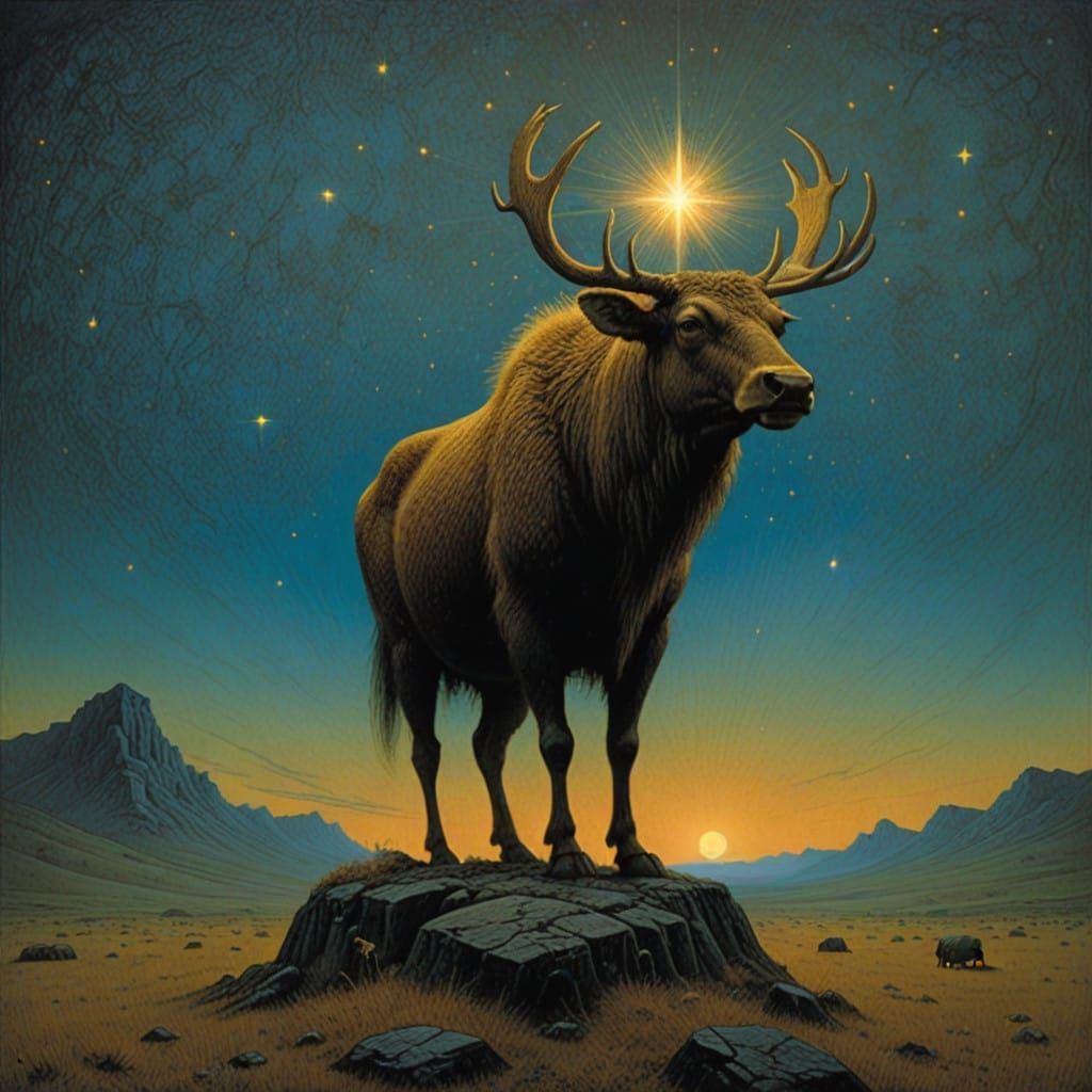 Shasta twinkle little star, hairy Bullwinkle, Zdzisław Beksi...