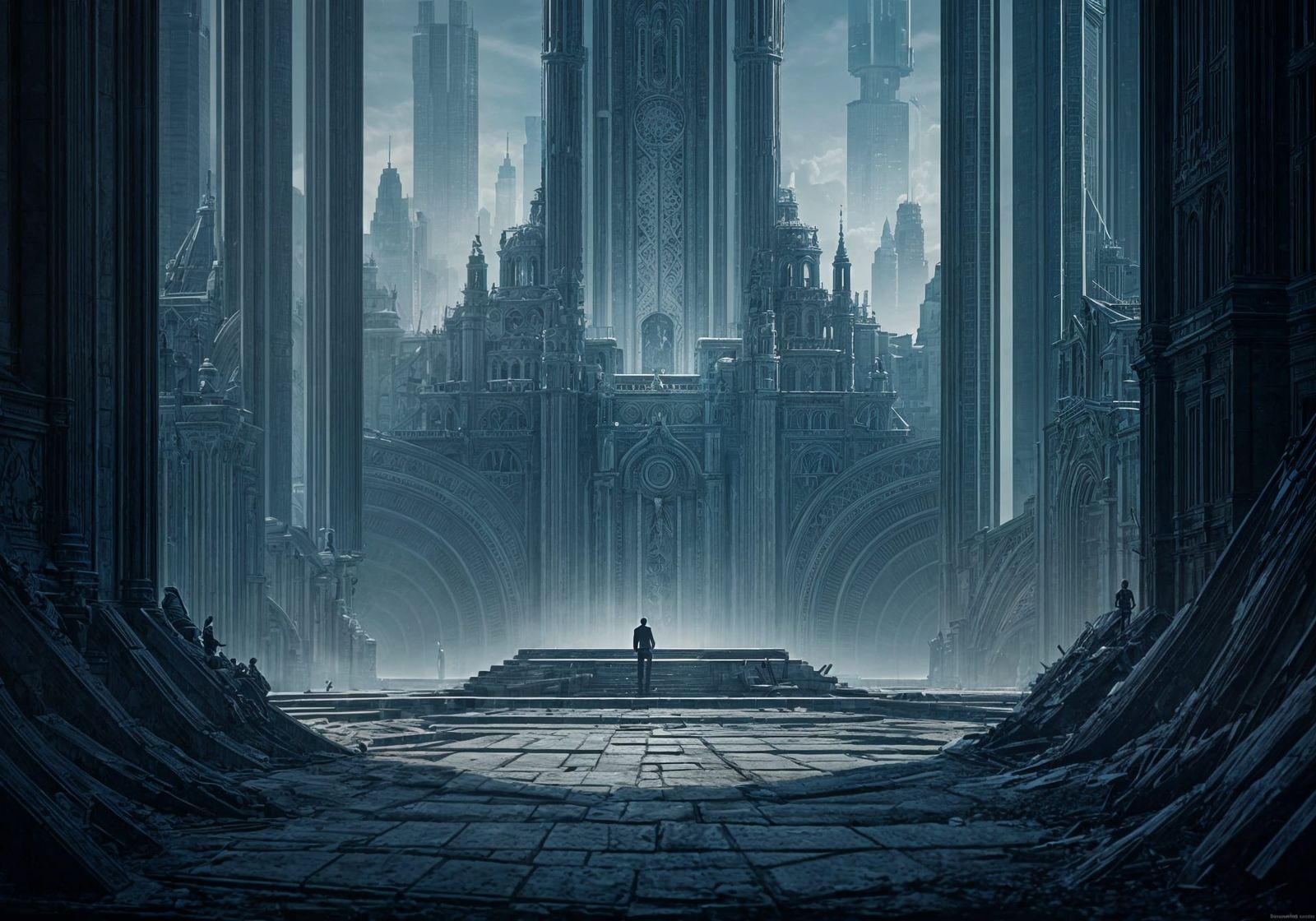 Surreal Cityscapes and Fantastical Landscapes in Dieselpunk ...