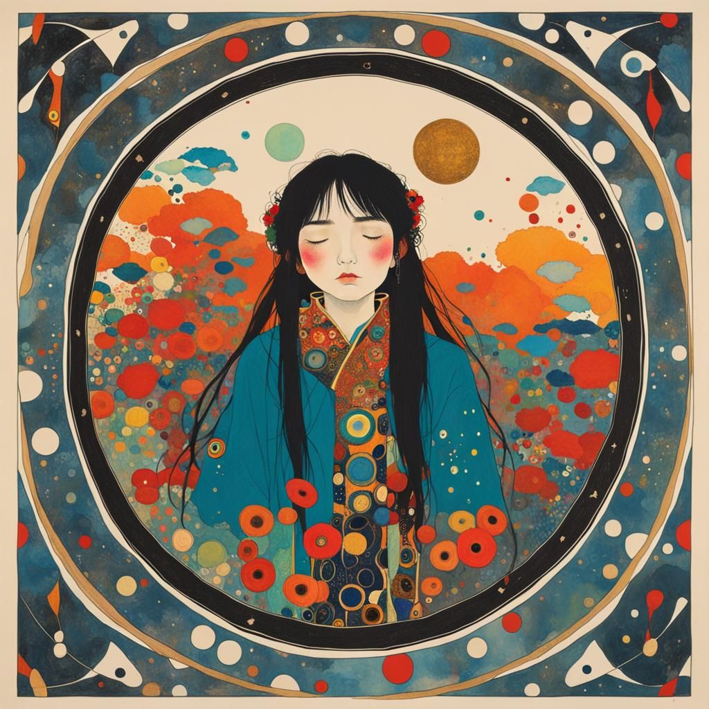 LULU Album Art in Art Nouveau Style