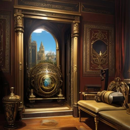 Surreal Renaissance Medicine in Hyper-Realism Style