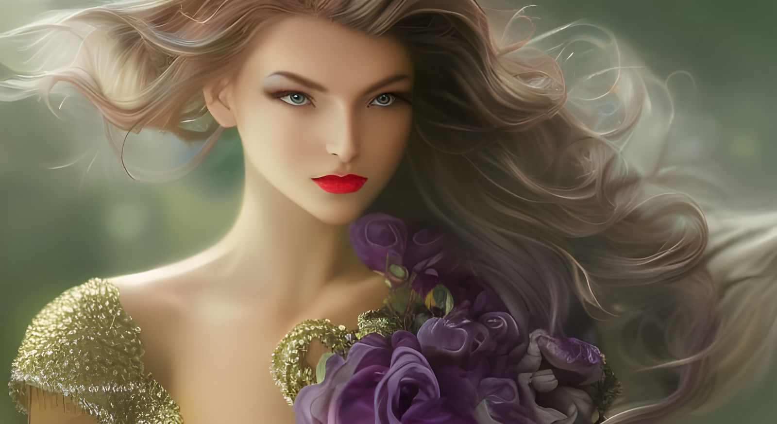 Gorgeous "Amethyst" Goddess