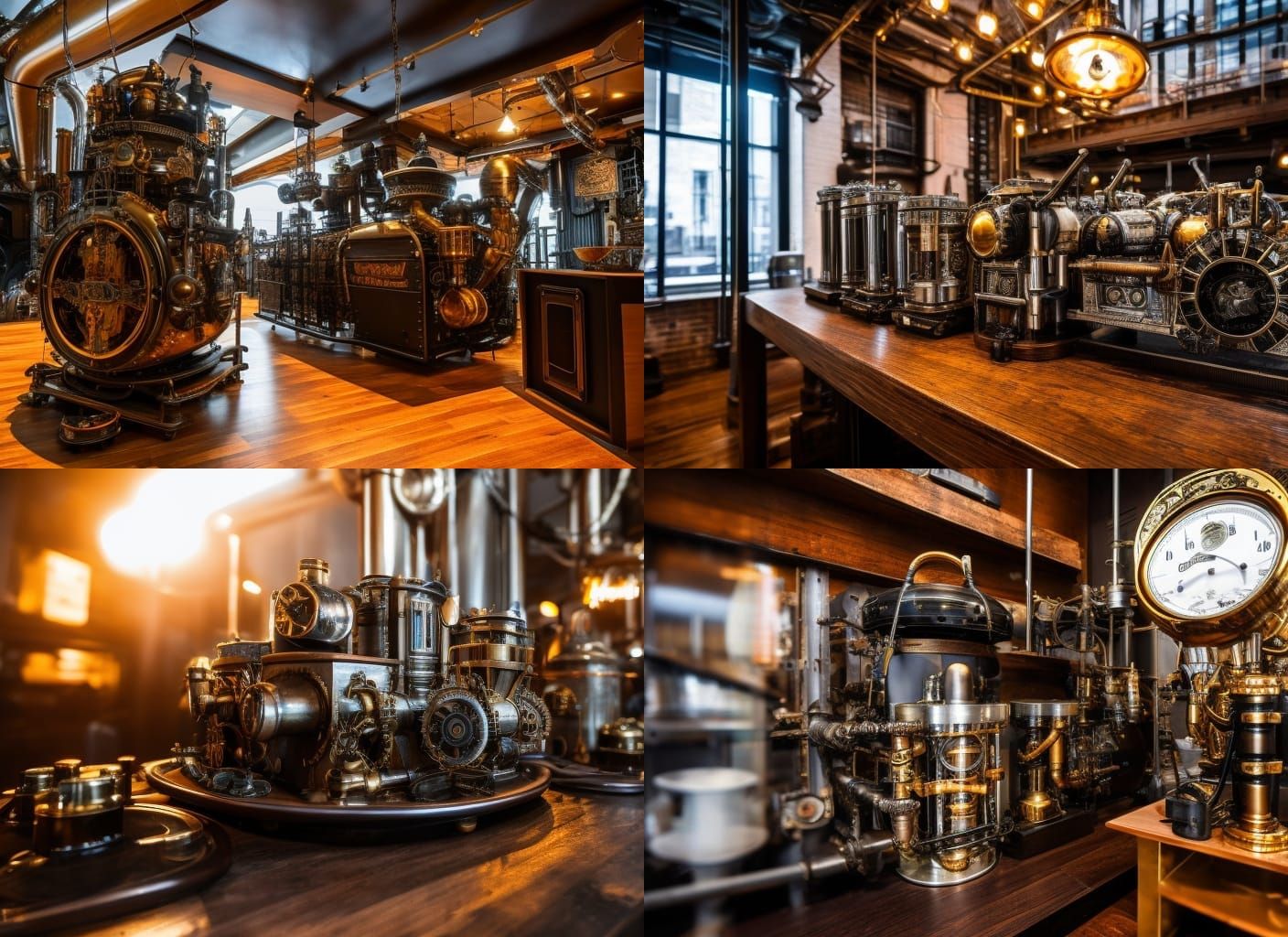 steampunk cafe