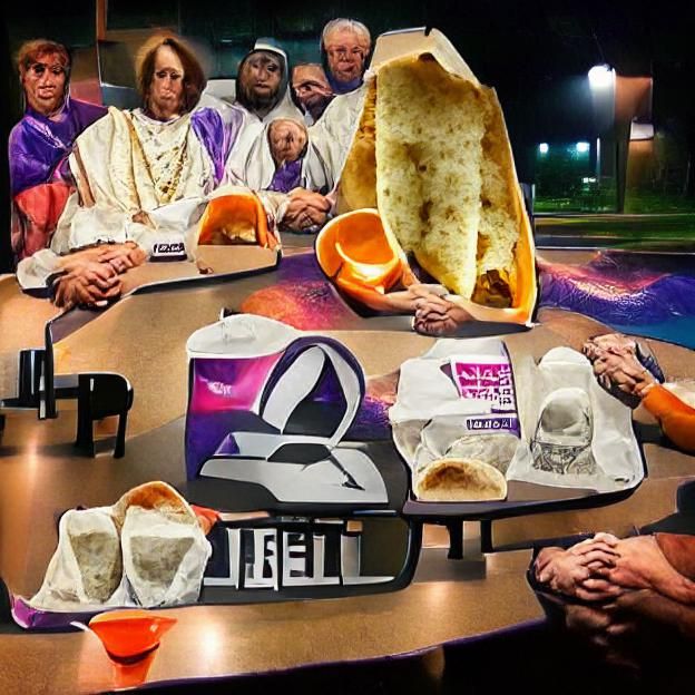 The Last Supper at Taco Bell