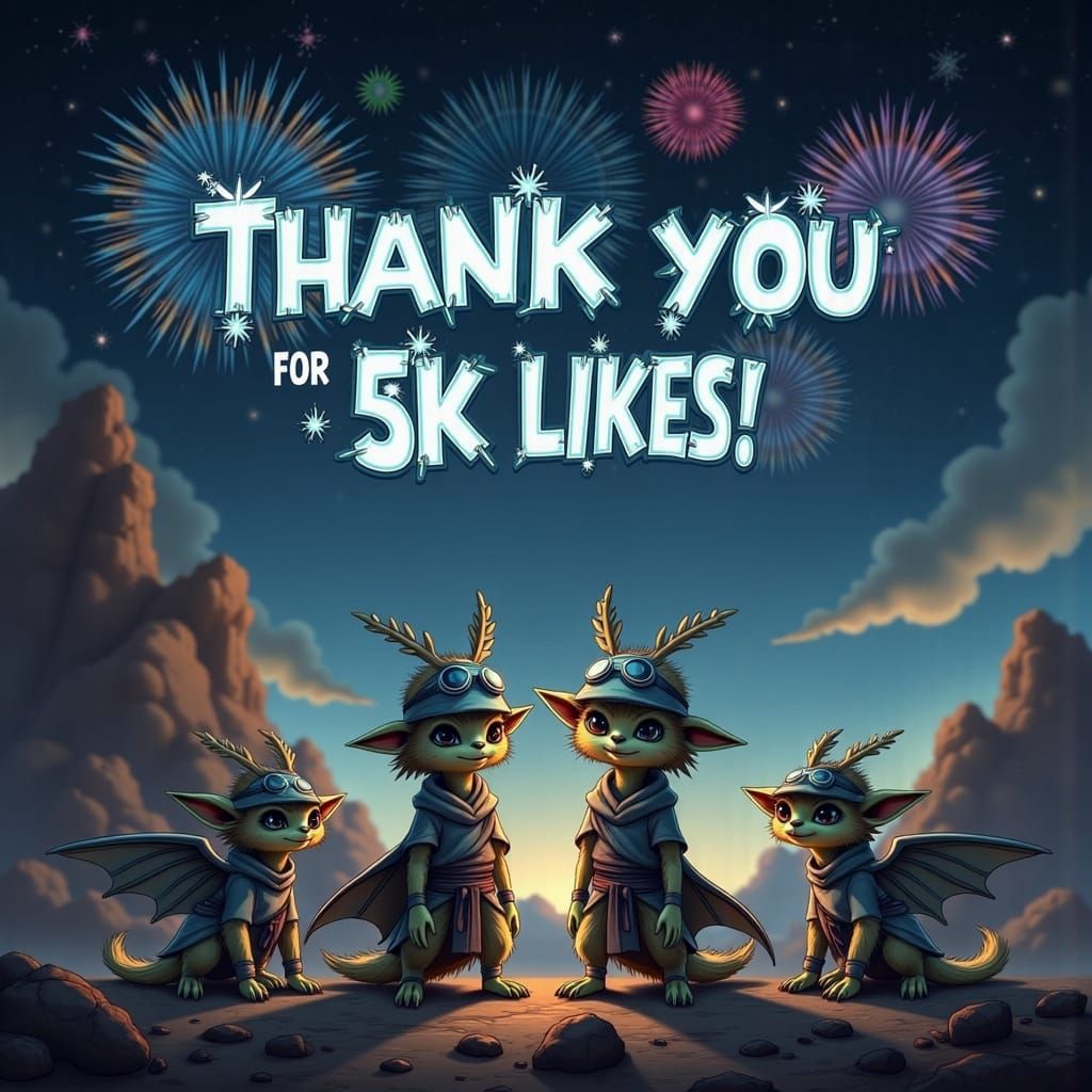 Thank you for 5k Likes! by Madam Lu '24