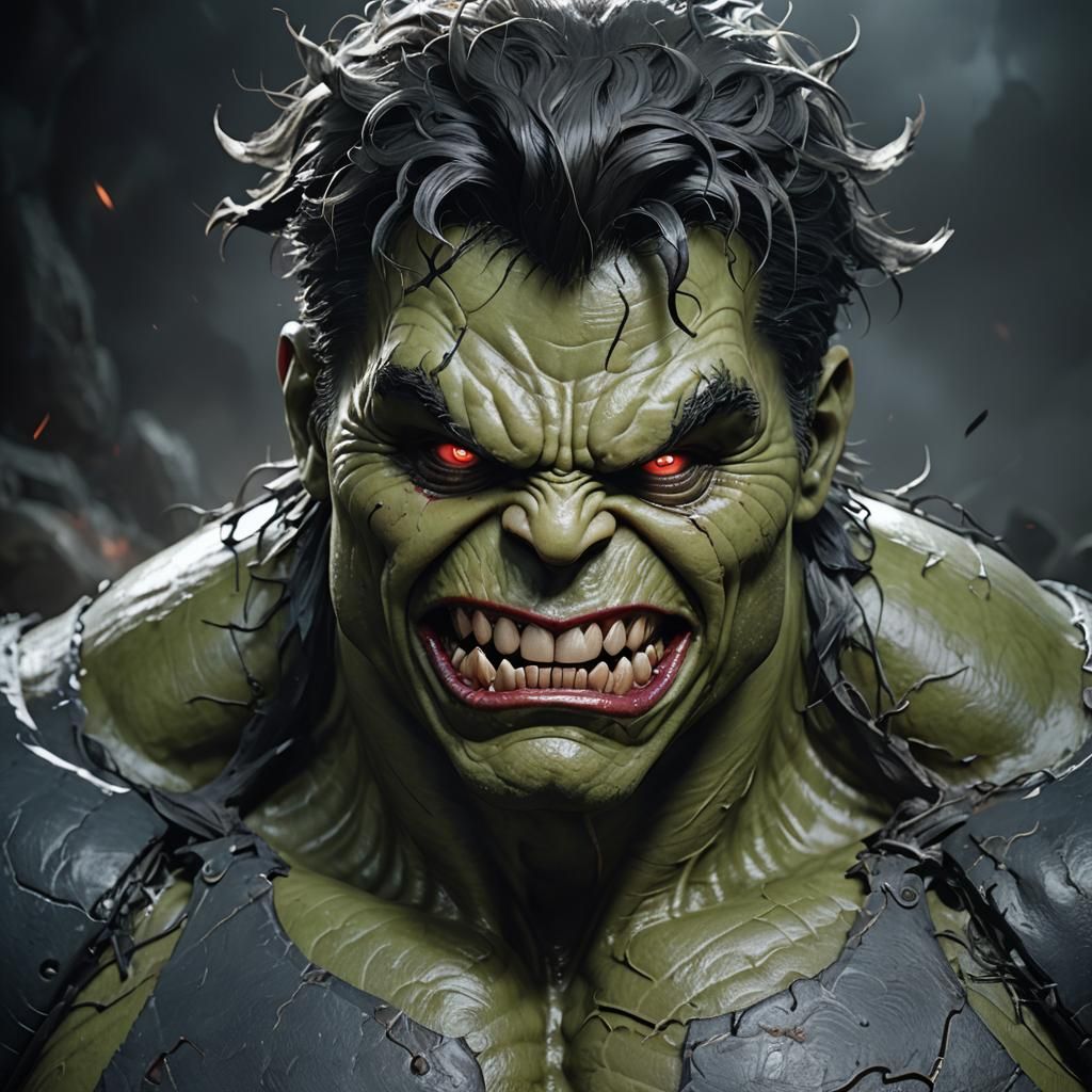 Dark Fantasy Porcelain Demon Doll