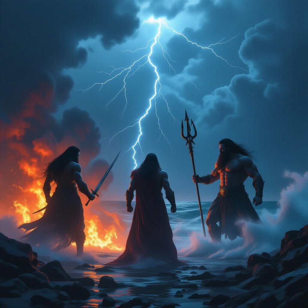 Olympian Brothers Face Off in Mystical Realism