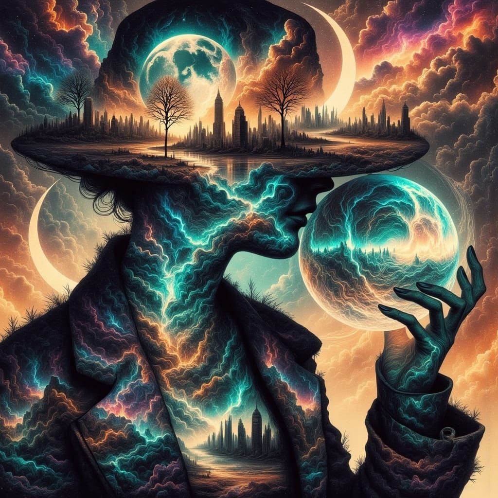 A Futuristic Landscape of Despair, Born from Climate Crisis