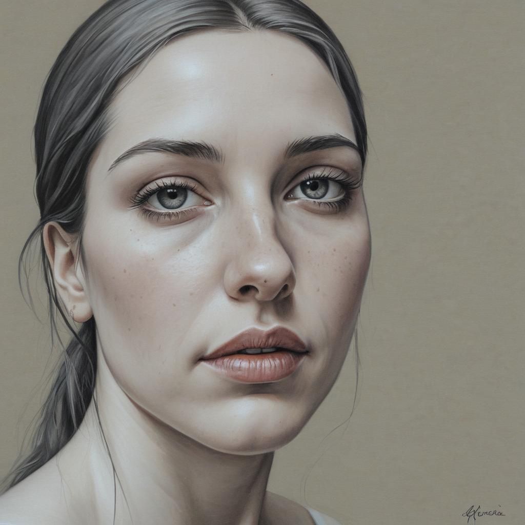 Stylized Portrait Painting