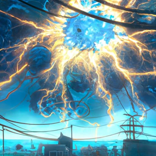 DMT Entity in Studio Ghibli Anime Style