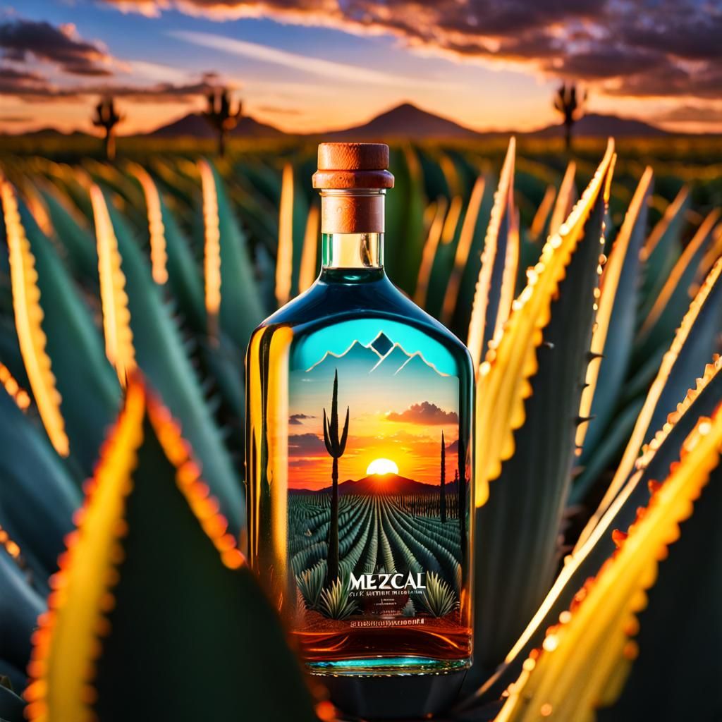 mezcal bottle