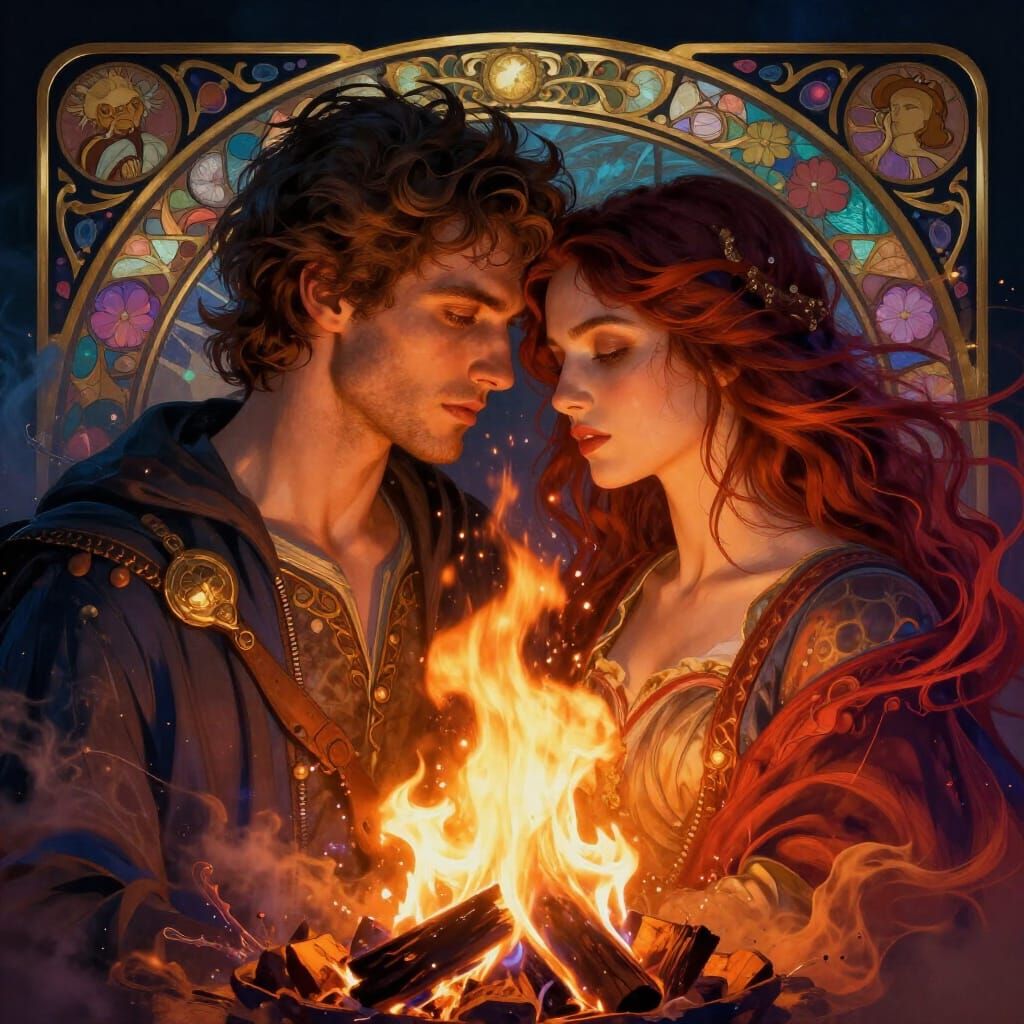 Tested Love Symbolized by Brigid's Fire