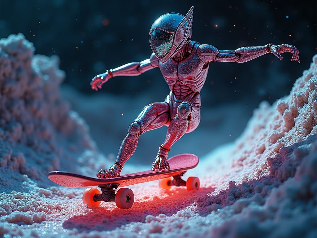 Cyberhybridism Half-Pipe