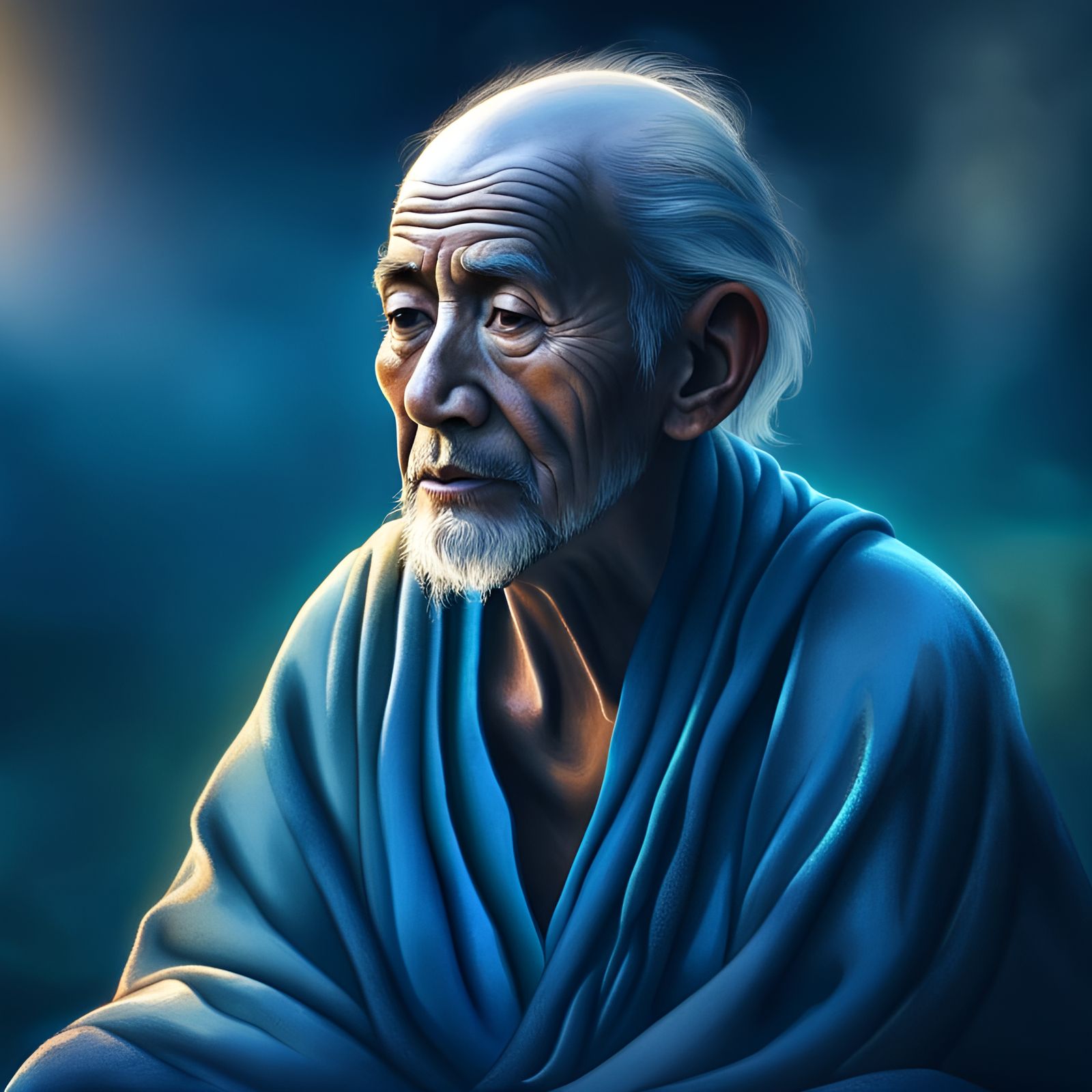 Elder Monk - Meditation Calms the Soul